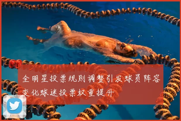 全明星投票规则调整引发球员阵容变化球迷投票权重提升