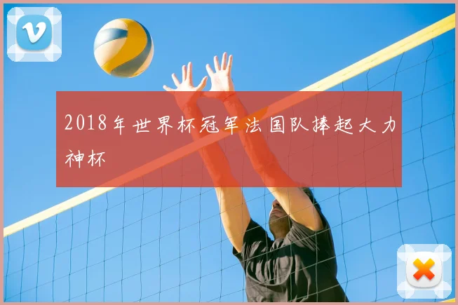 2018年世界杯冠军法国队捧起大力神杯